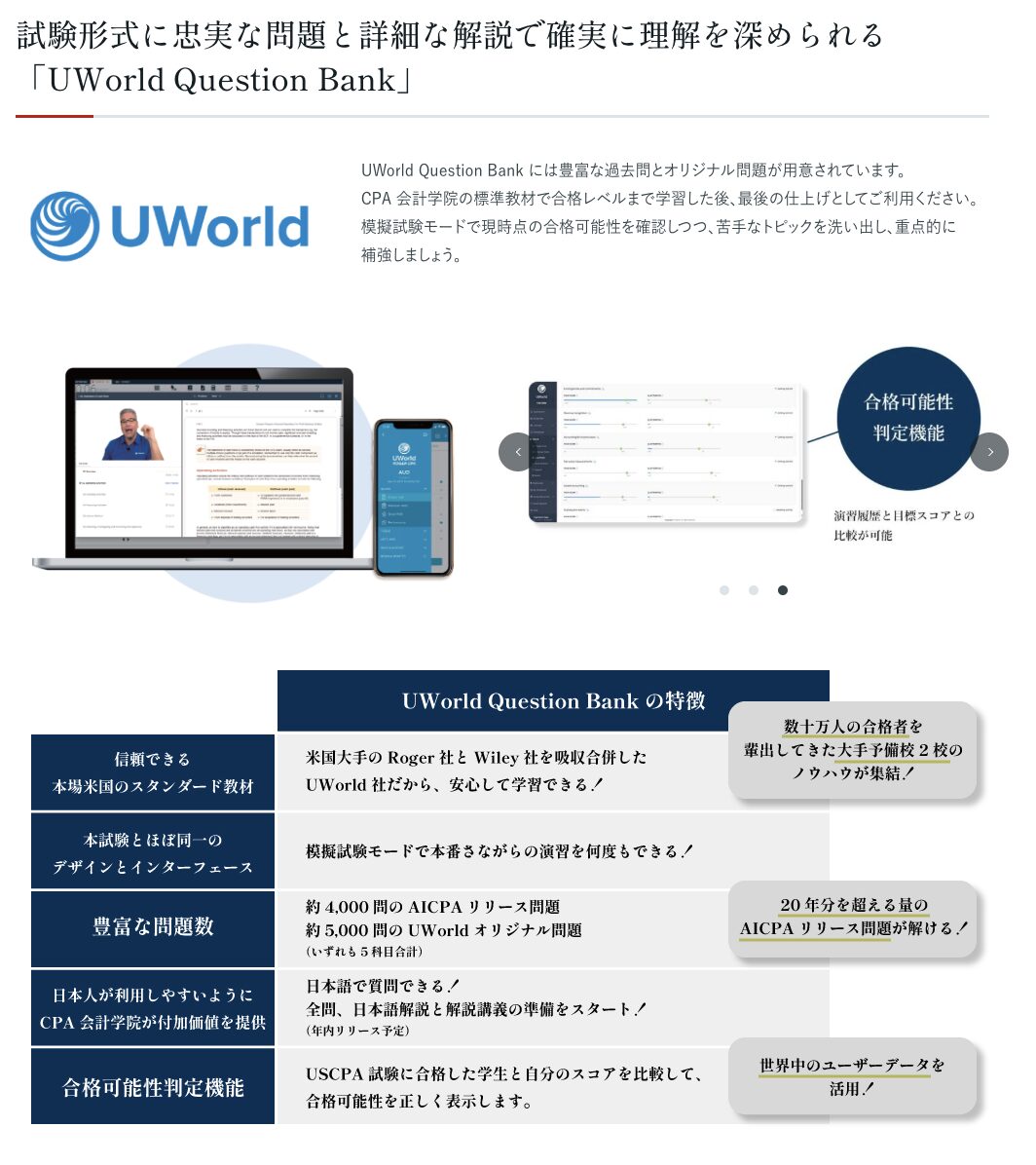TAC USCPA Becker30コース　講義資料+問題集+解説DVD オリジナル教材｜ USCPA(米国公認会計士)｜資格の学校TAC[タック]